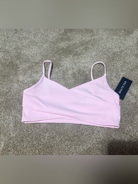 White Fox Boutique Pale Pink Wrap Bralette